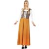 DISFRACES GILMAR Costume da Locandiera Rurale per Donna XL
