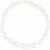 ZAVANA Collana Lunga Bohémien In Resina Bianca E Nera - Bigiotteria Fatta A Mano In India, Design Etnico E Moderno, 60 Cm, Regalo Per Donna