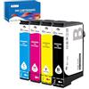 OINKWERE Cartucce Compatibil per Epson 604 Cartucce per Expression Home XP-2200 XP-2205 XP-3200 XP-3205 XP-4200 XP-4205 WorkForce WF-2910 WF-2930 WF-2935 WF-2950 (4-Pack)