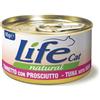 *Life Pet Care Life Cat 85Gr Tonno E Prosciutto 110123