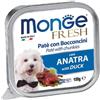 *Monge Monge Dog Fresh Anatra 100Gr Pate E Bocconcini Vaschetta