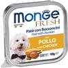 *Monge Monge Dog Fresh Pollo 100Gr Pate E Bocconcini Vaschetta