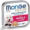 *Monge Monge Dog Fresh Maiale 100Gr Pate E Bocconcini Vaschetta