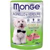 *Monge Monge Dog Grill Agnello Verdure Busta 100Gr