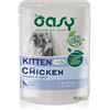 *Oasy Oasy Cat Um 85Gr Bs Kitten Chicken Bocconcini