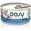 *Oasy Oasy Cat Um Mousse Pesce Oceanico 85Gr Lattina