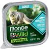 *Monge Monge Cat Bwild Adult Merluzzo/Ortaggi 100Gr Vaschetta