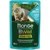 *Monge Monge Cat Bwild Adult Merluzzo/Gamberetti/Ortaggi 85Gr Buste