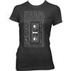 Nirvana As You Are Tape Donna T-Shirt Nero S 100% Cotone Regular