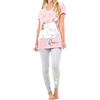 Disney Pigiama per Donna Gli Aristogatti Rosa Small