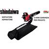 SHINDAIWA EBS256S SOFFIATORE ASPIRATORE TRITURATORE EURO2 PROFESSIONALE PROMO