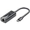 Tccmebius Adattatore Ethernet USB C, USB C a 10 100 RJ45 Adattatore di Rete LAN Cablato, per MacBook Pro/Air, iPad Pro, Dell XPS, MateBook, Smartphone, Compatibile Windows 7/8/10, Mac OS (TCC-S20C)
