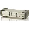 Aten CS1734B-AT-G KVM switch desktop 4 porte USBS/2 VGA Nero