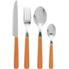 Excelsa Set 24 posate Tavola Jolly arancio cod.35415
