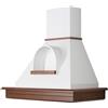 Coppari Cappa cucina classica STOCK 90 NICCHIA noce classico - Aggiungere Motore