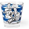 Excelsa Bicchiere acqua vetro decorato POPEYE trasparente 63926