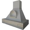 Coppari - Cappa classica INKAS 90 frassino bianco decape',cono bianco nicchia con motore 218 mc/h