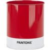 Balvi porta matite Pantone rosso plastica scrivania ufficio