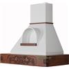 Coppari - Cappa cucina classica 90 FRUTTA L frassino scuro Faber 300 mc/h