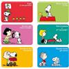 Excelsa Set 6 tovagliette colazione Peanuts multicolore assortite cod.42836