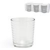 Excelsa Luxor set 6 bicchiere vetro acqua e multiuso 320 Ml cod.63505 -  Excelsa - Piatti & Bicchieri