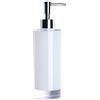 Excelsa Dispenser sapone bagno plastica bianco trasparente 46925