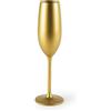Excelsa bicchiere Flute Gold vetro cl 21 oro cod.63481