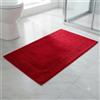 Excelsa Tappeto bagno caldo rosso cotone 50x80 cm cod.50097