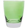 Excelsa Bicchiere acqua vetro Happy verde cl 30 cod.64318