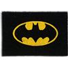 Excelsa Zerbino Batman In Cocco , nero e giallo 40x60x1,5 cm - supereroi