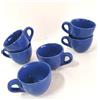 Excelsa Tazzina tazza Caffe' Trendy colore azzurro ceramica, 6 unita'