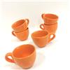 Excelsa Tazzina tazza Caffe' Trendy colore arancio ceramica, 6 unita'