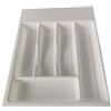 Af Interni Portaposate plastica per cassetto cucina 45 cm colore bianco rifilabile