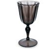 Excelsa Set 6 calici Vino cl 25 plastica ms antiurto colore Cenere