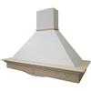 Coppari ANNA 120 cappa cucina legno frassino, cono bianco, mot. C70