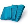 Excelsa bagno doccia Set asciugamani azzurro 3 pz e taglie
