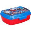 Af Interni AF Spiderman contenitore Portapranzo Lunchbox, Polipropilene rosso/azzurro, 14x18 cm