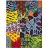 Excelsa canovaccio Afrika strofinaccio cucina multicolore 50x70 cod.65919