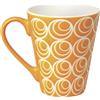Excelsa mug tazza latte ETNIKA ml 275 arancio cod.49423