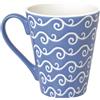 Excelsa mug tazze latte ETNIKA ml 275 azzurro cod.49426
