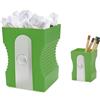 Balvi Cestino carta + porta matite Sharpener temperino Verde plastica