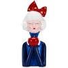 Henriette Scultura in resina Bianca Majorette cm 36 cod.D18229