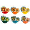Excelsa Servizio Tavola piatti BARI VECCHIA, Porcellana, Multicolore, 18 pz cod.66358