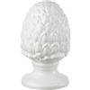 L'oca nera pigna bianca in ceramica h.21 cm cod.1L109