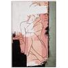 L'oca nera quadro con cornice stampa serigrafica su tela 83x123 cod.1Q225