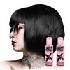 Crazy Color Pacco Da Due Tinte Semipermanenti Per Capelli Da 100ml Crazy Color (Nero)