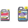 FILA Surface Care Solutions SALVATERRAZZA 5L Protettivo consolidante Anti-infiltrazioni Base solvente, 5 Litri & PS87 PRO, Detergente Pavimenti Professionale, Sgrassatore Universale