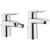 GROHE Start Loop Miscelatore bagno completo kit lavabo + bidet