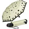 Knirps Ombrello tascabile E.200 Medium Duomatic, Cat-ecru, 98 cm