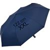 iX-brella Ombrello tascabile Full Class XXL, con apertura automatica e copertura da 122 cm, Blu Insignia, 122 cm
